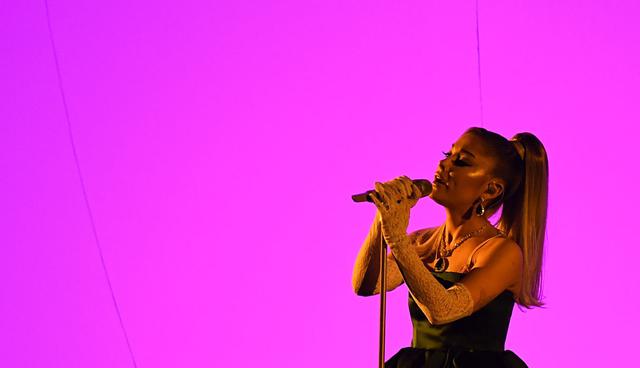 Grammy 2020: Ariana Grande y su espectacular interpretación de “7 Rings” durante la gala. (Foto: AFP)
