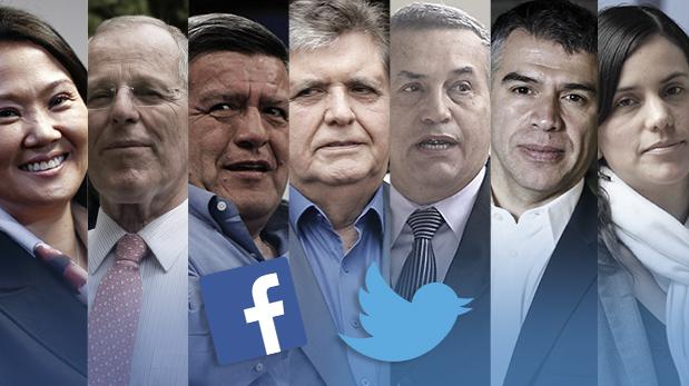 Los candidatos más populares en Facebook y Twitter - 1