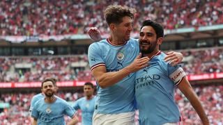 City y Guardiola logran su segunda FA Cup tras vencer 2-1 al United