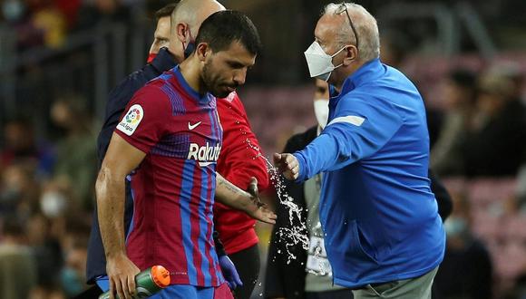Barcelona dio detalles de las dolencias cardiacas de Sergio Agüero. (Foto: EFE)