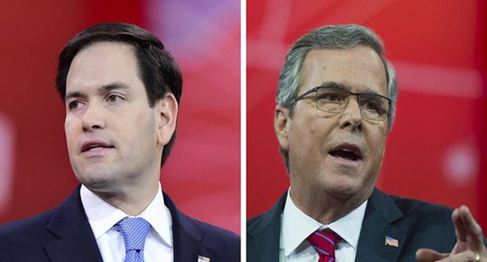 Jeb Bush y Marco Rubio son los únicos candidatos que actualmente hablan español fluidamente. (Foto: newsmax.com)