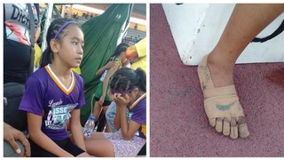 Niña fue la burla de sus compañeros por sus zapatillas y terminó ganando el oro en atletismo