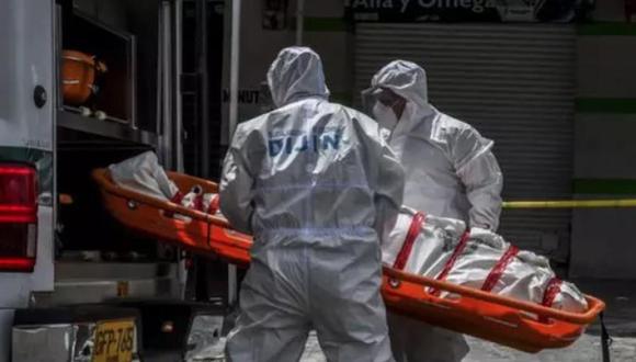 La inspección técnica del cadáver se realizó en un hospital de Medellín.