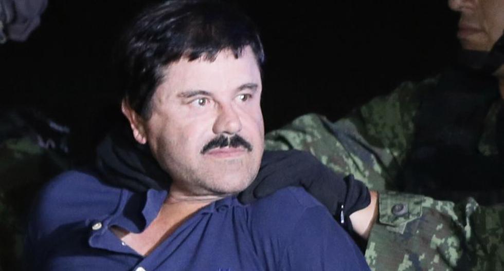Joaquín 'El Chapo' Guzmán tras ser recapturado en México (Foto: EFE)