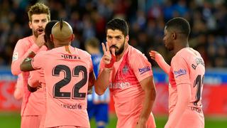 Barcelona ganó 2-0 Alavés y acaricia el título de la Liga española | VIDEO