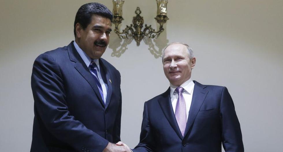 Nicolás Maduro y Vladimir Putin. (Foto: EFE)