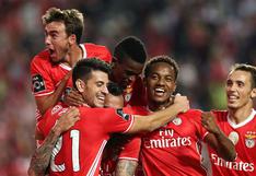 André Carrillo participó en el triunfo del Benfica que es líder en Portugal: los goles