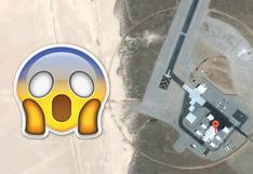 Google Maps: ¿hallan al "Halcón Milenario" en el Área 51 de EEUU?