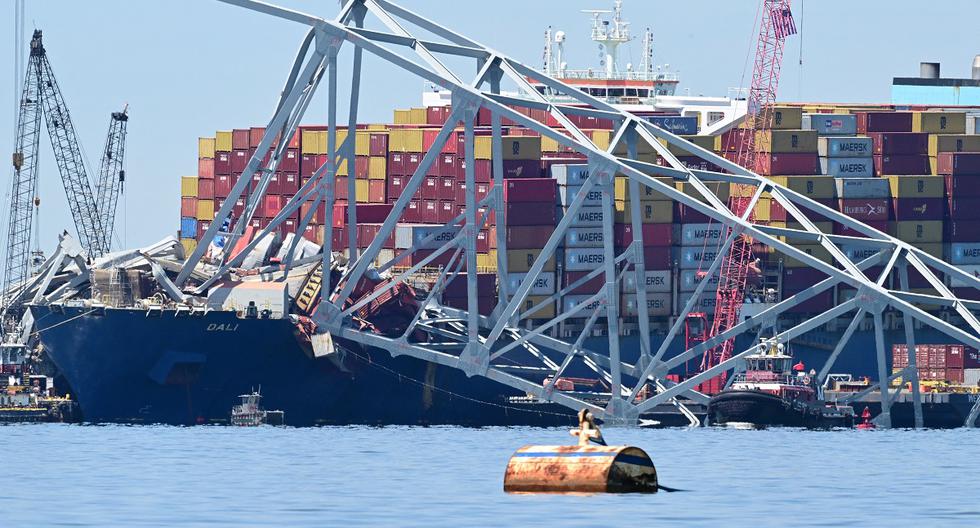Baltimore: Dalí ship suffered two blackouts before colliding with the Francis Scott Key Bridge