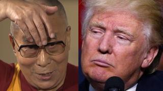 Dalai Lama se burla del cabello y la boca de Trump [VIDEO]