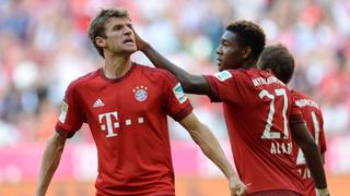 Müller se despide de Alaba con una advertencia: “Si jugamos en contra, te patearé”