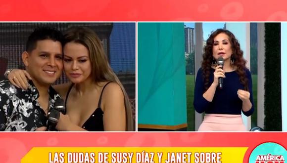 Néstor Villanueva protagonizó acalorada discusión con Ethel Pozo y Janet Barboza en el set de "América Hoy". (Foto: Captura)