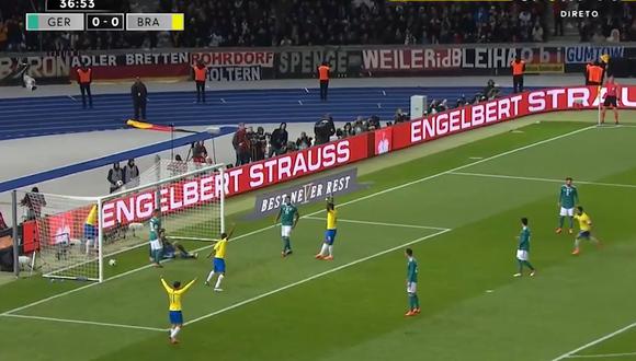 Brasil vs. Alemania: el gol de Gabriel Jesus tras error del arquero | VIDEO