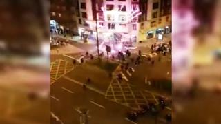 YouTube: Los violentos enfrentamientos con ultras rusos en Bilbao
