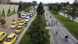 Bogotá vive un día sin autos ni motos en sus calles