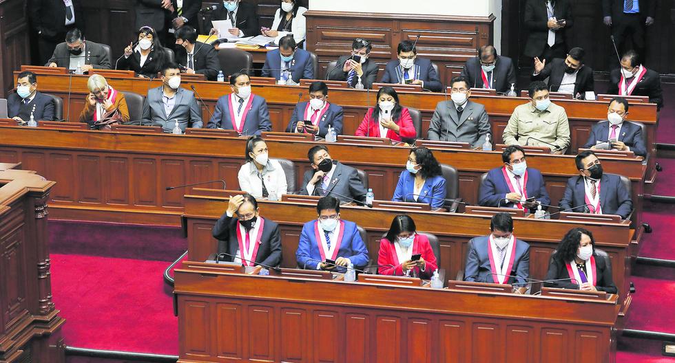 El bloque magisterial y el bloque cerronista de Perú Libre coincidirían en contra del pedido de vacancia que planteó la coalición de Avanza País, Fuerza Popular y Renovación Popular. (Foto: GEC)