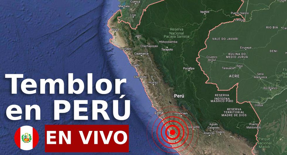 Lo último del reporte de temblor en Perú PERU EL COMERCIO PERÚ