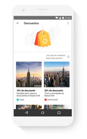 Descuentos en ciudades. (Foto: Google)