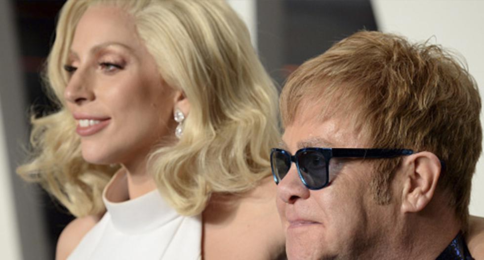 Lady Gaga y Elton John comparten más que su amor por la música. (Foto: Getty Images)