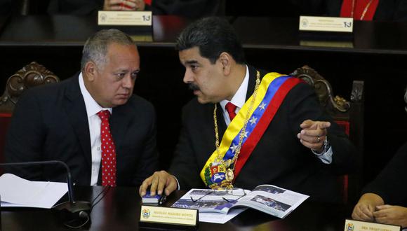 Estados Unidos ha iniciado comunicaciones secretas con el líder socialista Diosdado Cabello mientras funcionarios cercanos al presidente Nicolás Maduro. (AP)