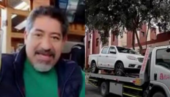 Ciudadano Julio Valer pidió auxilio mecánico a su aseguradora tras desperfecto mecánico con su camioneta y termina en UCI. (Captura: América Noticias)