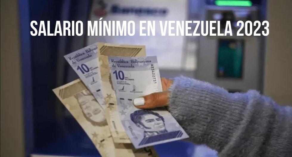 Salario mínimo en Venezuela 2023