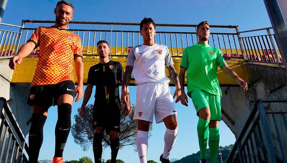 Gianluca Lapadula no fue considerado por Benevento en el debut de la Serie B | Foto: @bncalcio