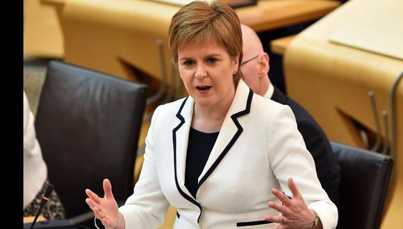 Brexit: la primera ministra de Escocia, Nicola Sturgeon, quiere celebrar otro referendo de independencia si Reino Unido abandona la Unión Europea. (AFP).