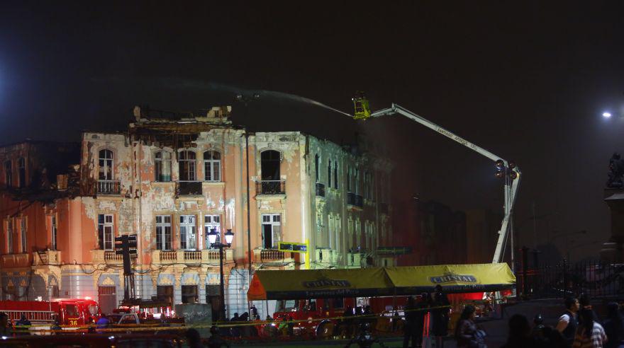 Plaza Dos de Mayo: un año de incendio que dañó casona histórica - 6