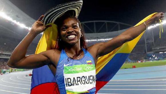 Caterine Ibarguen compite este domingo en Tokio 2020.