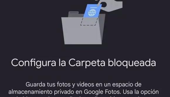 Google Fotos permitirá realizar copias de seguridad de las carpetas bloqueadas. (Foto: Google)