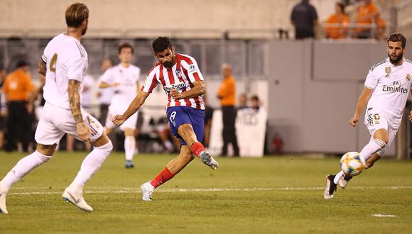 Atlético de Madrid venció al Real Madrid en un amistoso disputado en Estados Unidos. | Foto: Atlético de Madrid