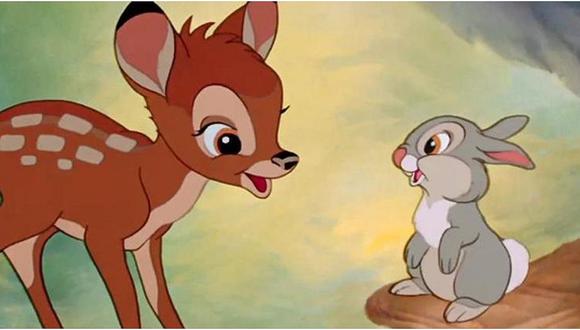 Disney estrenó "Bambi" en el año 1942. (Foto: Disney)