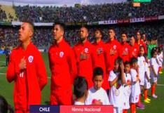 Himno de Chile fue pifiado en todo el Hernando Siles de La Paz
