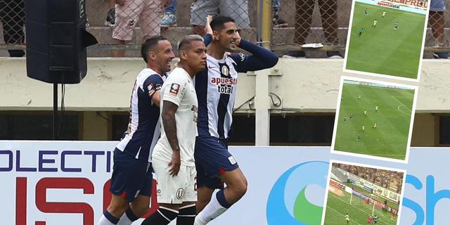 Sabbag marcó su segundo tanto con Alianza y lo hizo en el clásico en el Monumental. (captura: Gol Perú)