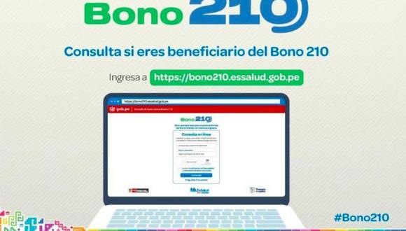 El Bono 210 soles es el subsidio creado por el Gobierno para trabajadores formales. (Foto: Andina)