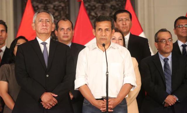 Humala: "Los ministros han puesto su cargo a disposición" - 1