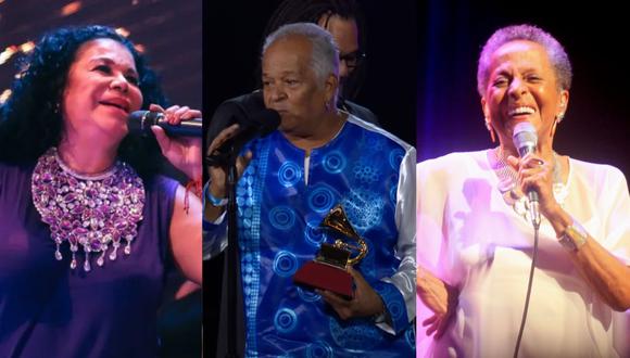 Eva Ayllón y Susana Baca perdieron la categoría de Mejor álbum folclórico. (Fotos: Instagram / Captura YouTube / GEC)