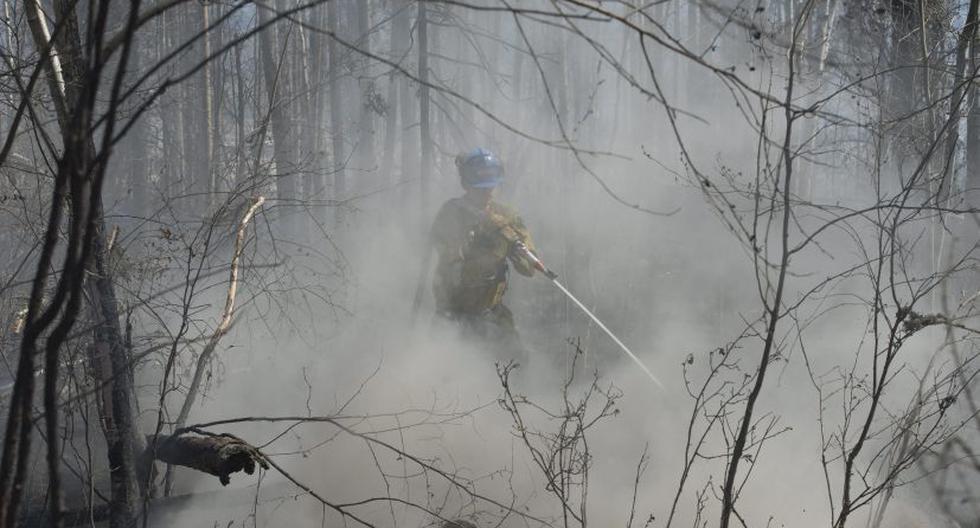 Preocupación en Canadá por incendios forestales en el noroeste de ese país (EFE)