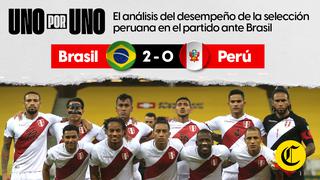 UNO X UNO: Así vimos a la selección peruana en la derrota ante Brasil