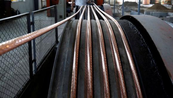 El cobre a tres meses en la Bolsa de Metales de Londres (LME) ganaba un 0,7%. (Foto: Reuters)
