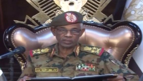 Awad Ibnouf: Ministro de Defensa de Sudán nombrado al frente del Consejo militar de transición. Foto: AFP