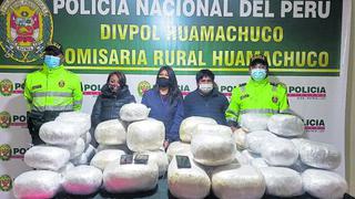 La Libertad: PNP incautó 82 kilos de marihuana durante operativo antidrogas en Curgos y Huamachuco