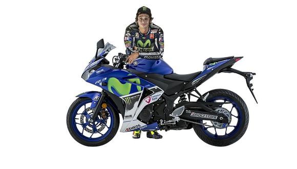 Yamaha sortea moto réplica de Valentino Rossi