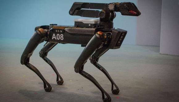 El modelo "Spot" de Boston Dynamics fue el perro robótico utilizado por la policía. (Foto: Getty)
