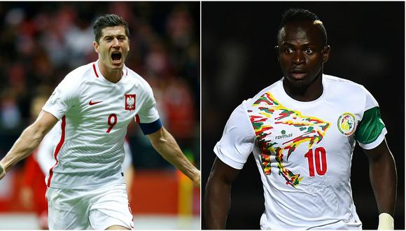 Polonia y Senegal han regresado a una Copa del Mundo después de varios años de ausencia. Por ello el partido que disputarán en Kazán, por Rusia 2018, será especial para ambos. (Foto: AFP)