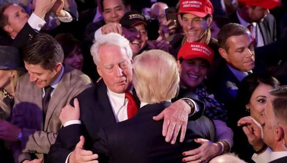 Robert Trump, el hermano menor de Donald Trump, se encuentra hospitalizado en Nueva York. El presidente de Estados Unidos irá a visitarlo. (Foto: AFP)