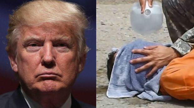 Trump sobre ahogamiento simulado: Tortura funciona "totalmente"