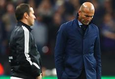 Zidane admitió su "peor momento" como DT del Real Madrid
