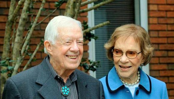 Rosalynn Carter, ex primera dama de Estados Unidos, muere a los 96 años. Era esposa del ex presidente Jimmy Carter. (Foto: AP).
